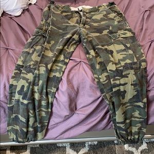 Oversized Camo Pants